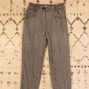 Urban Outfitters Silence + Noise Gingham Pants
